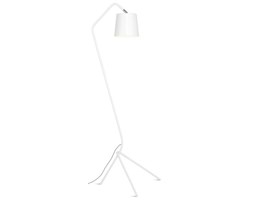 LAMPA PODŁOGOWA BARCELONA, 3-NOŻNY ŻELAZNY STELAŻ/53X57XH152CM, BIAŁY