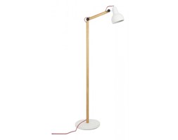 LAMPA PODŁOGOWA STUDY BIAŁA