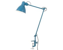 LAMPA STOŁOWA DERBY ŻELAZNA/ 20X37CM, TEAL BLUE