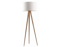 LAMPA PODŁOGOWA TRIPOD WOOD BIAŁA - ZUIVER