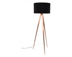LAMPA PODŁOGOWA TRIPOD COPPER CZARNY