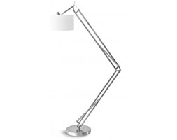 LAMPA PODŁOGOWA MILANO NIKLOWANA - IT'S ABOUT ROMI