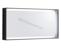 Keramag Citterio Lustro z oświetleniem LED - dąb czarny 835621