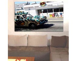 LA Elephant Car Canvas