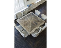 Riviera Maison: Stół do jadalni Chateau Belvedere 150x150x78 cm