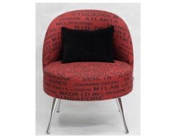 Happy Barok: Fotel LOFT Red