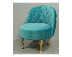 Happy Barok: Fotel KARO ANTIQUE GREEN