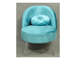 Happy Barok: Fotel GLAMOUR turkus