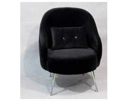 Happy Barok: Fotel MILO Black