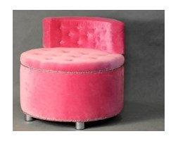 Happy Barok: Fotel BAROQUE Pink 65