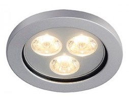 Wpust ledowy Eyedown LED 3x1W Spotline