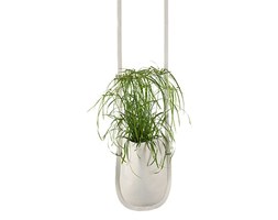 Donica wisząca URBAN GARDEN AUTHENTICS beżowa średnia