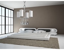 Łóżko do sypialni Harmony 2xLed 200x220 - tkanina