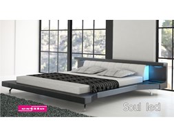 Łóżko tapicerowane Soul Led 140x200