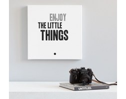 Płótno ENJOY THE LITTLE THINGS