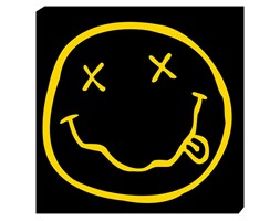 Nirvana Smiley - obraz na płótnie