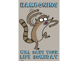 Zwyczajny Serial Hamboning - plakat