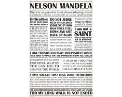 Nelson Mandela Droga do Wolności - plakat