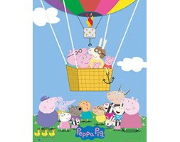 Świnka Peppa Balon - plakat