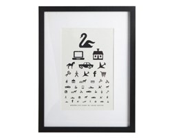 Ramka THE EYE CHART