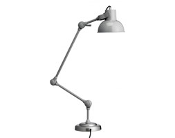 Lampa biurkowa szara