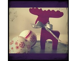 Świąteczny renifer Rudolf RetroShopa