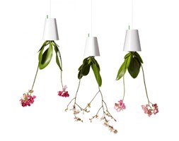 Boskke Sky Planter wisząca doniczka Recycled Small Biała