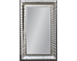 Lustro w srebrnej ramie 160x100