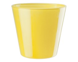 Osłonka szklana średnica 12 cm, żółta