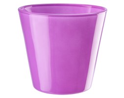 Osłonka szklana średnica 14 cm, fuksja