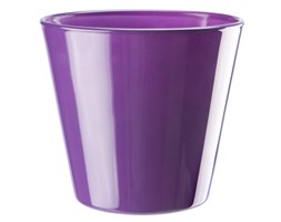 Osłonka szklana średnica 14 cm, fioletowa