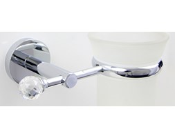 Kubek na szczoteczki do zębów łazienkowy z kryształem Swarovski RIVER A3-10801