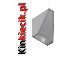 Kinkiet Zita Gm1103 Bgr Jasny Szary Ip44