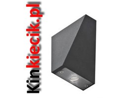AZZARDO ZITA GM1103 DGR CIEMNY SZARY kinkiet IP44
