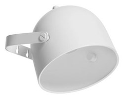 Lampka ścienna Monty, biała, śr 17 cm
