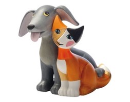 Figurka kot z psem Orso i Ines - Rosina Wachtmeister