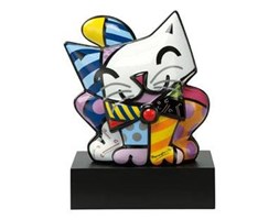 Figurka 20cm Blue Cat - Romero Britto