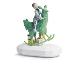 Figurka Kurczak na biegunach 24cm