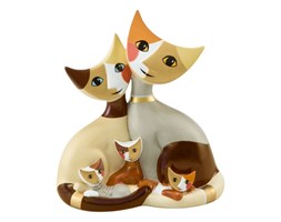 Figurka Rodzina kotów - Rosina Wachtmeister