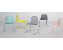 VISU CHAIR - WIRE FRAME/WOOD SHELL