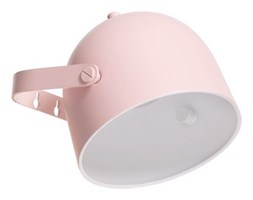 Lampka ścienna Monty, kolor róż pudrowy