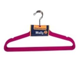 Wieszaki Molly Rorets 5 szt. fioletowe - 294304
