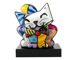 Figurka Niebieski Kot 30cm - Romero Britto