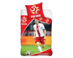 Pościel Robert Lewandowski 160x200 C PZPN 8004A 5619