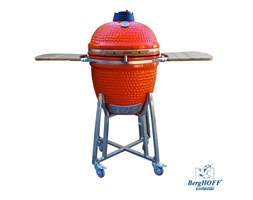BergHOFF Grill ceramiczny large pomarańczowy z podstawą (4 kółka z blokadą)