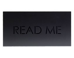 Gazetnik read me czarny