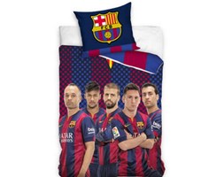 Komplet pościeli 160 x 200 cm FC Barcelona wz.2 Carbotex