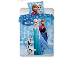 Pościel Kraina Lodu Frozen 160x200 Anna Elsa Olaf 9000
