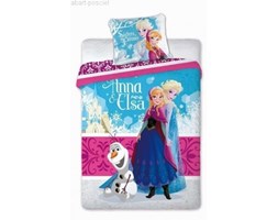 Pościel Kraina Lodu Frozen 160x200 Anna Elsa 0229