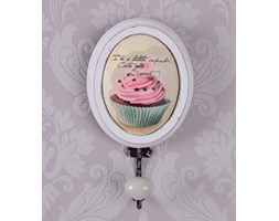 Wieszak z Motywem Babeczki Styl Shabby Chic